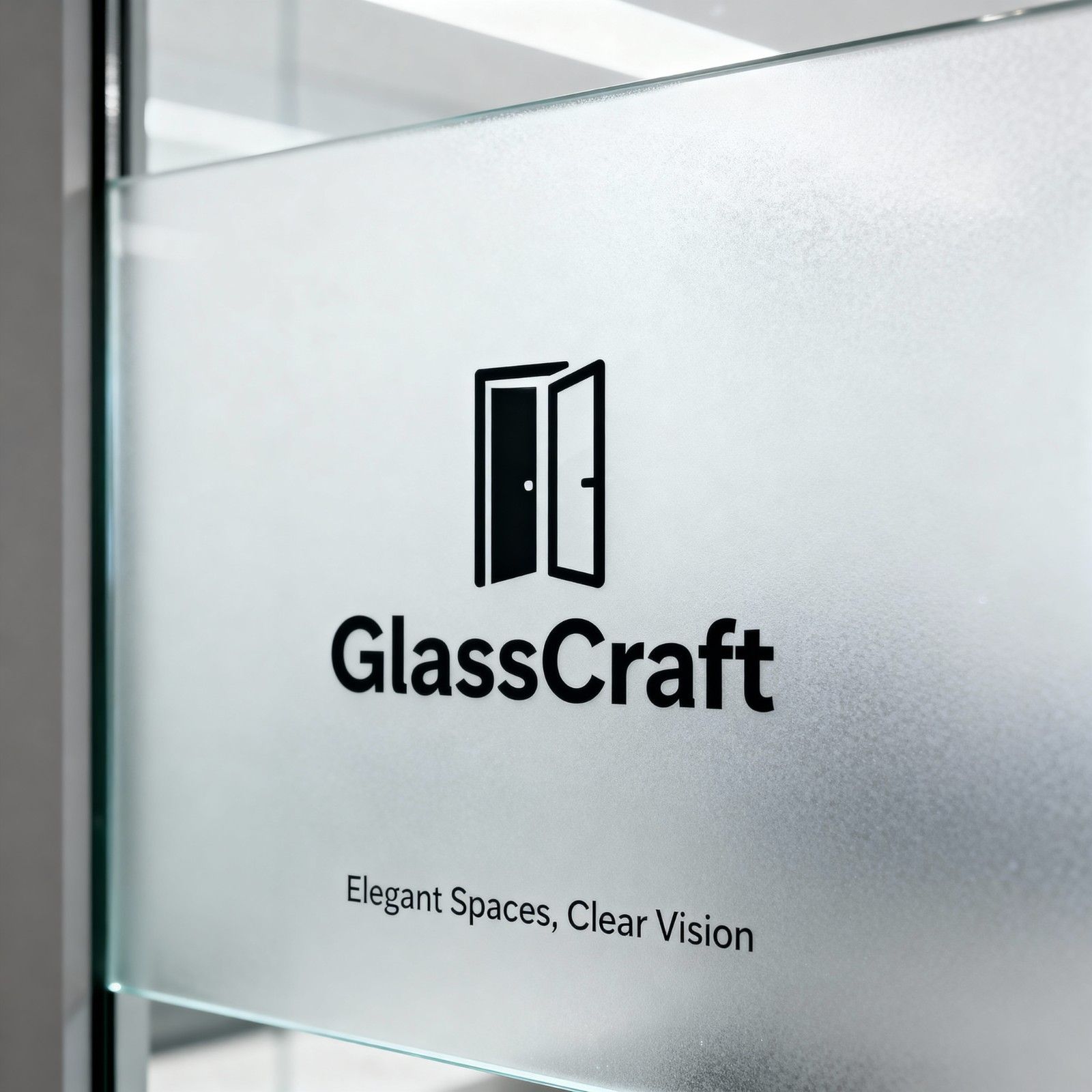 Door  &  Glass Branding